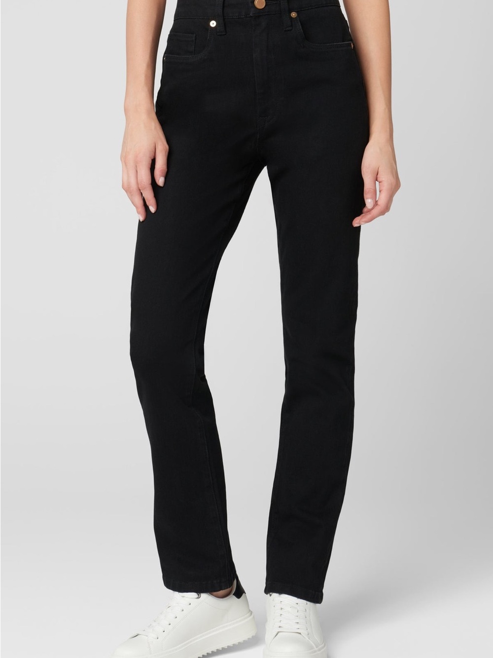 Blank NYC Lexington High-Rise Straight Leg Women's Jeans - Black